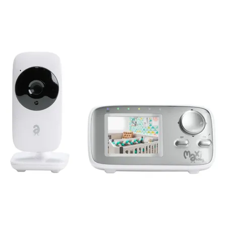 Babá Eletrônica Monitor 2.4 Sem Fio Zoom Baby On Maxi Baby 127/220v Branco
