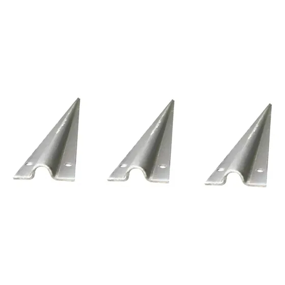 3 Guías Riel Inferior Tipo U 3mts Para Rueda Comunello Merik