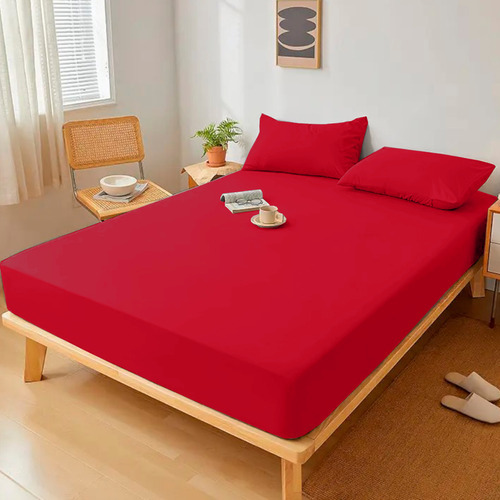 Jogo De Lençol Elástico Casal Queen Box 3 Peças Vermelho Casa Laura Enxovais Jogo De Lençol Elástico Casal Queen Box 3 Peças Vermelho Casa Laura Enxovais