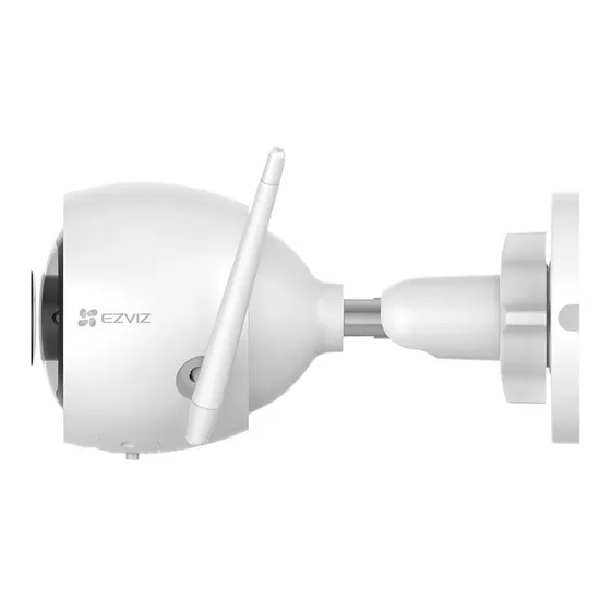 Cámara De Seguridad Ezviz Wifi Exterior Microfono Y Altavoz Color Blanco