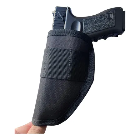 Fusil-pistola-airsoft-glock 17-holster-paint-ball