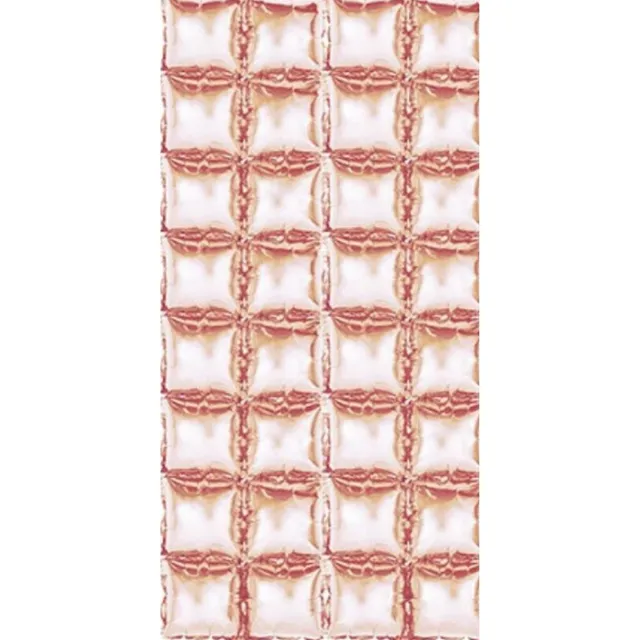 Cortina Panel Inflable Para Cumple Oro Rosa