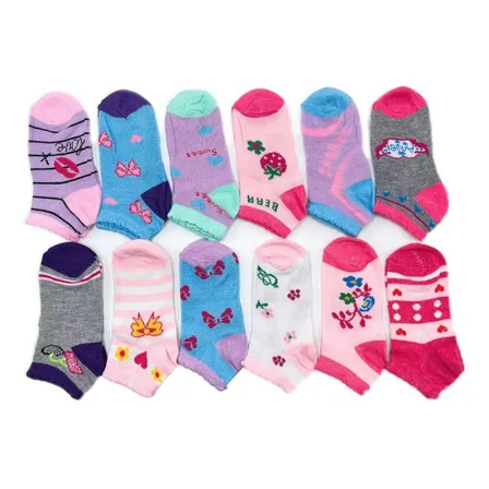 Pack 12 Calcetines Niña Bambú Pack 12 Calcetines Niña Bambú