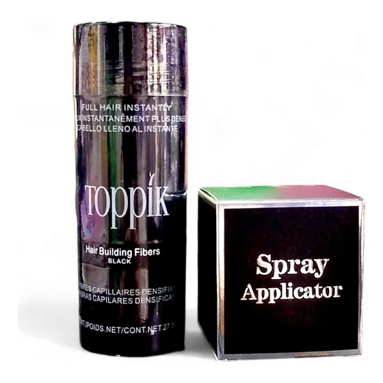 Toppik Fibra Capilar Negro Con Atomizador 27.5g