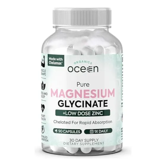 Glicinato De Magnesio Puro Con Zinc: Máximo