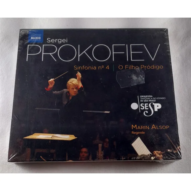 Cd Sergei Prokofiev - Sinfonia  N°4  O Filho Pródigo Lacrado