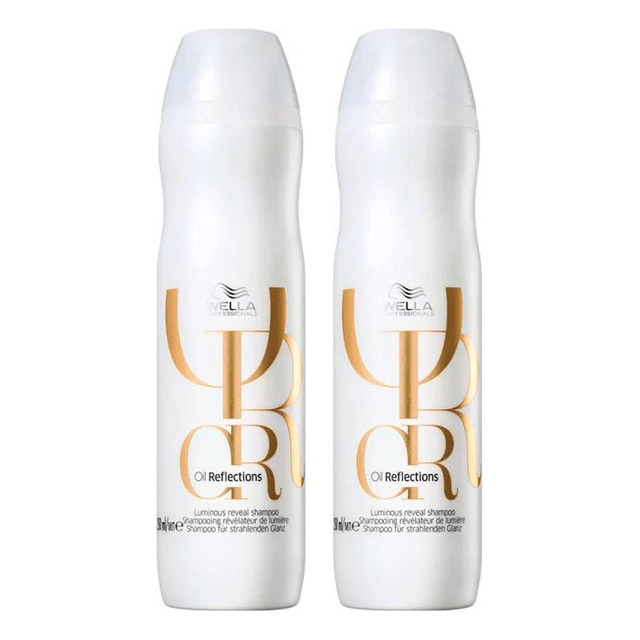 Kit Wella Professionals Oil Reflections Sh 250ml - 2 Uni Kit Wella Professionals Oil Reflections Sh 250ml - 2 Uni