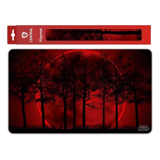 Tapete De Duelo Lua Sangrenta Playmat Central Yugioh Magic
