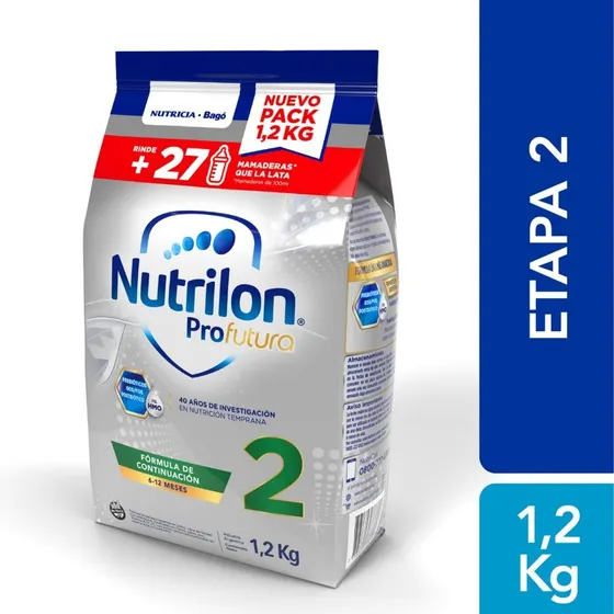 Leche En Polvo Nutrilon Profutura 2 En Pouch 1.2 Kg Bago