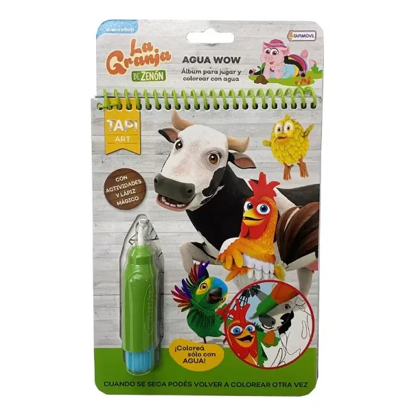 Agua Wow La Granja De Zenon Lápiz Mágico Tapimovil Lcg00632