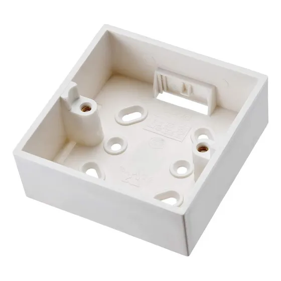 Uxcell® Surface Mount Wall Box Outlet Outlet De Una Sola 86