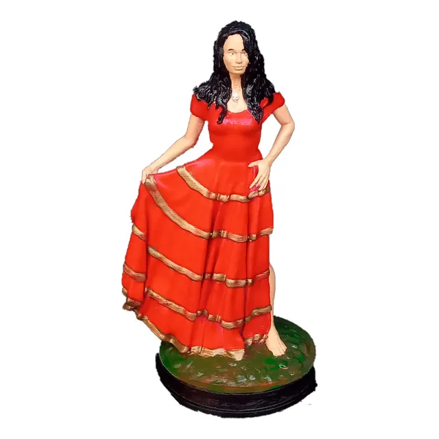 Pomba Gira Das Almas / María Padilha 20cm / Pintada