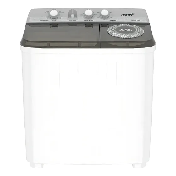 Lavadora Lavadora Semiautomática Acros De Dos Tinas 13 Kg