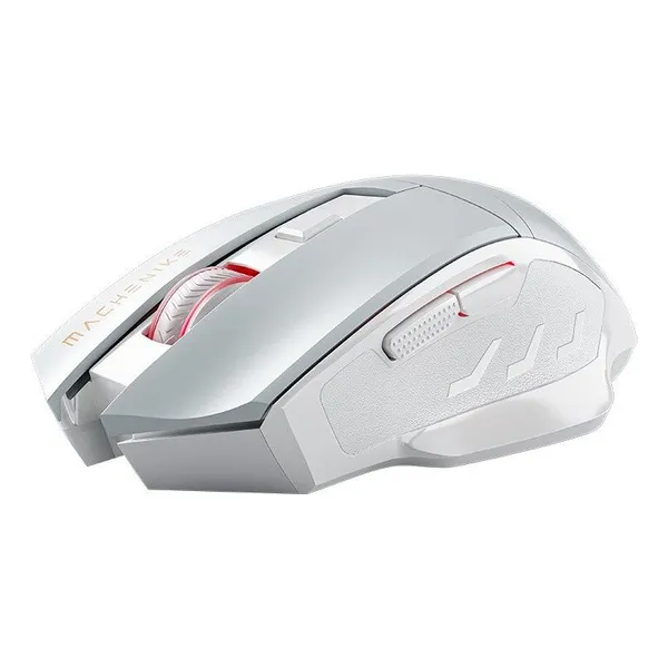 Mouse Gamer Inalámbrico Óptico Machenike M3 4800 Dpi Blanco