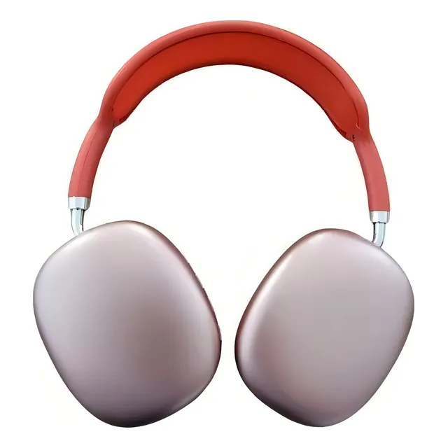 Auriculares gamer inalámbricos Casenn Bluetooth ARS00000CP9 ARS00000CP9 rojo con luz rojo