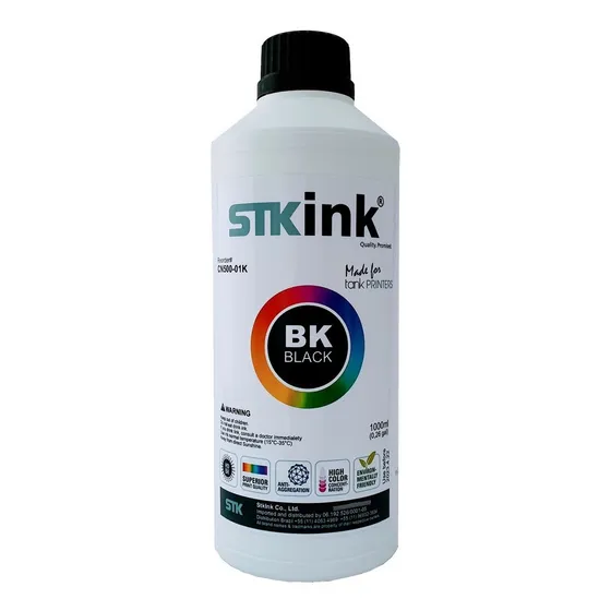 Tinta Pigmentada Para Hp T120 T520 711 Plotter - 500ml