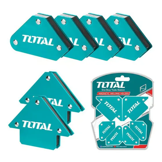 Kit De Sujetadores Magnéticos Para Soldadura X6 Pzs Total