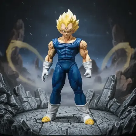 Action Figure Vegeta Super Saiyajin Dragon Ball Boneco 26cm