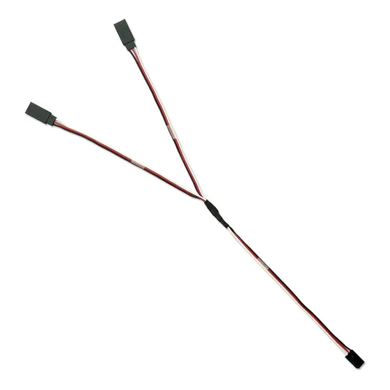 Extensão De Servo Y Cabo Y 30 Cm P/ Asa Zagi Aeromodelo 