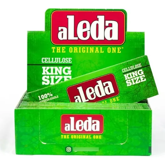 Caixa de seda Aleda celulose king size 20 unidade