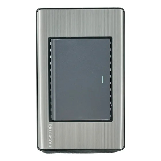 Interruptor 3 Way P/ Empotrar Lumistar Linea Elite Plata