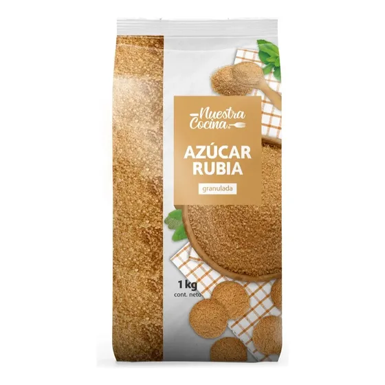 Azúcar Rubia Nuestra Cocina Bolsa 1 Kg