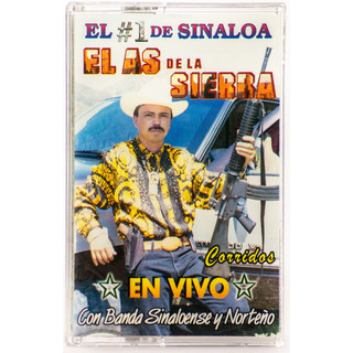 Cassette Original De El As De La Sierra Con Banda S. En Vivo Cassette Original De El As De La Sierra Con Banda S. En Vivo