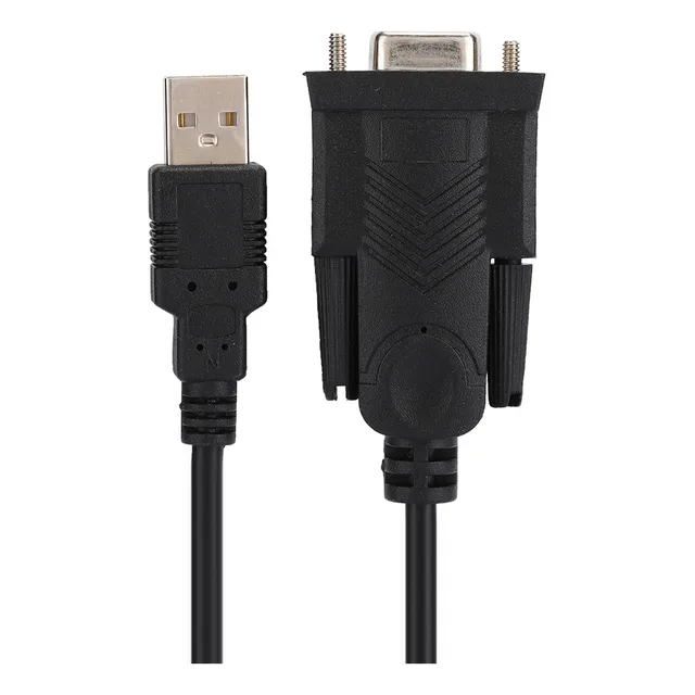 Cable Adaptador Rs232 Serial Db9 Macho A Usb 2.0 De 1.5m