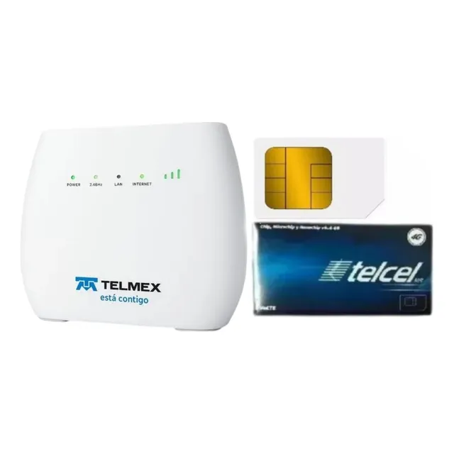 Modem Internet Wifi Hotspot Mifi Ilimitado Telcel Para Casa