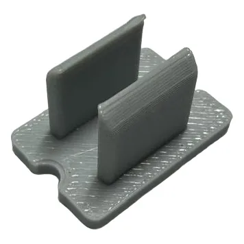 Soporte Mini Clip Grampas Pvc Neón Led 5*11mm Flex X 50 Uni