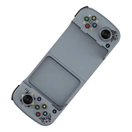 Controle Gamepad Bluetooth 5.0 Celular Android Ios D3 Cinza