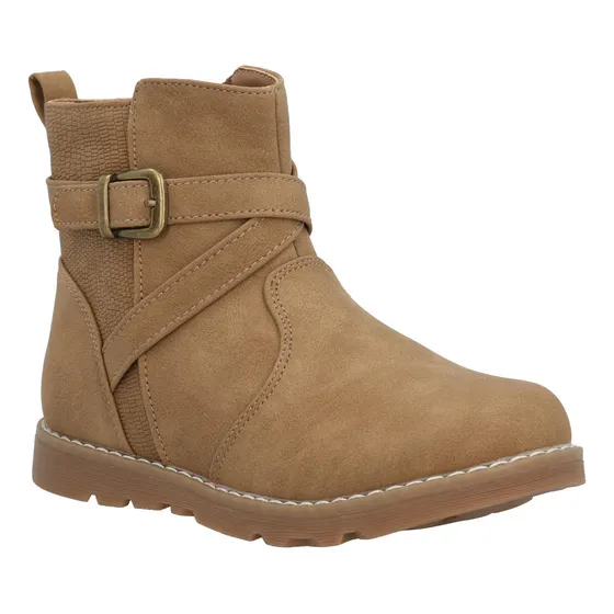 Botín Justina Niña Camel Calpany