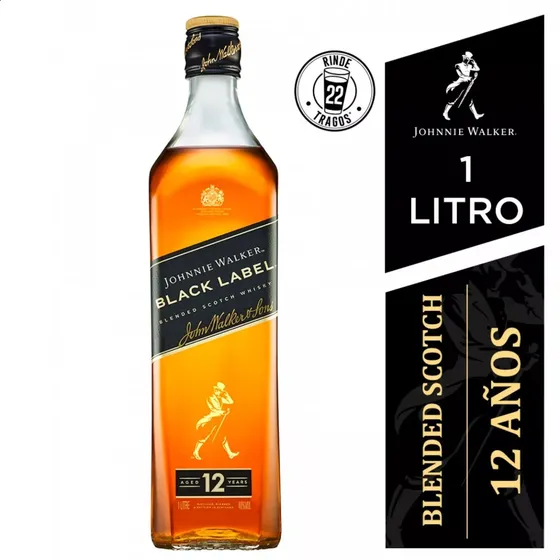 Johnnie Walker Black Label 1 Litro
