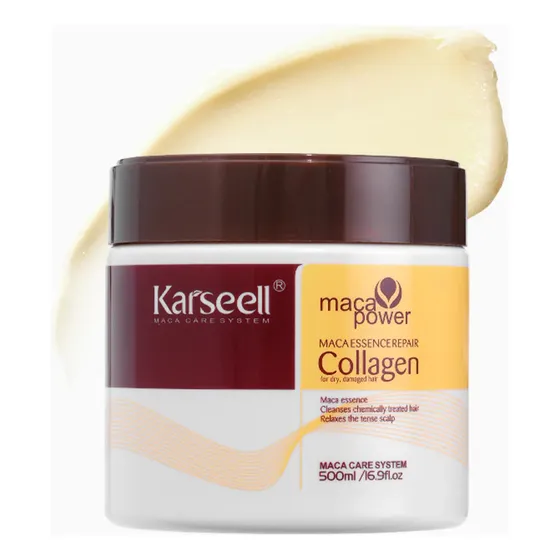 Mascarilla Crema Capilar Karseell Colágeno Argán Cabello