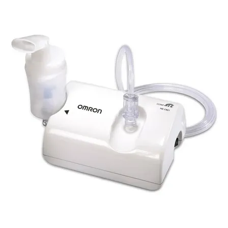Nebulizador a pistón Omron NE-C801LA blanco