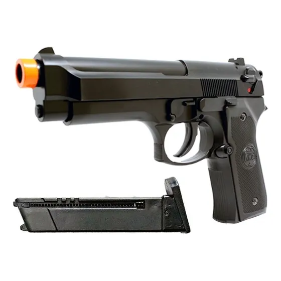 Pistola De Airsoft Spring 6mm Kwc M92 Modelo Beretta 230fps