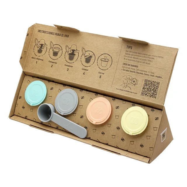 Cápsulas Recargables Caffettino Para Nespresso X4