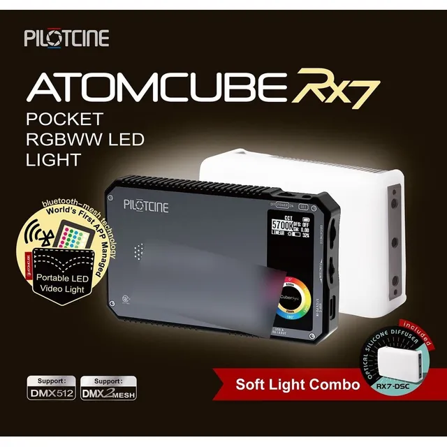 Atomcube Rx7 18w 5.9 Pocket Rgb Led Difusor Nueva Malla