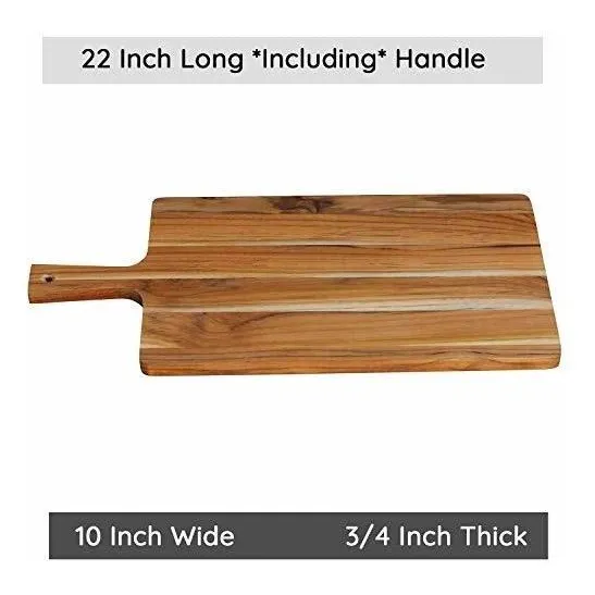 Tabla Larga Charcuterie Queso Asa 20.0 10.0 In