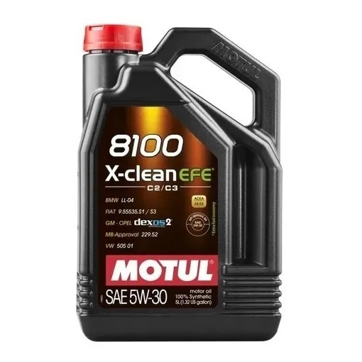 Aceite 5w30 8100 Motul 5 Lt Sintetico Lubricante -