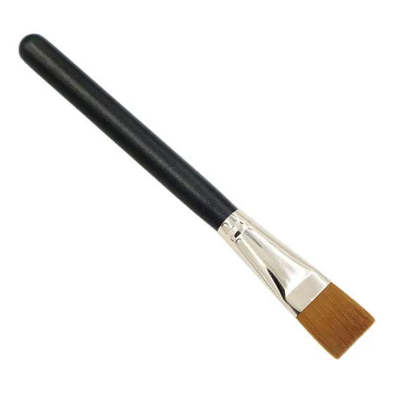 0 Brocha Cuadrada Para Base De Maquillaje, Plana Y Lisa,