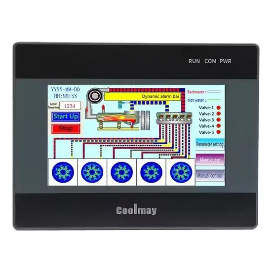 Coolmay Qm3g-43fh Programador (plc+hmi) 4.3in