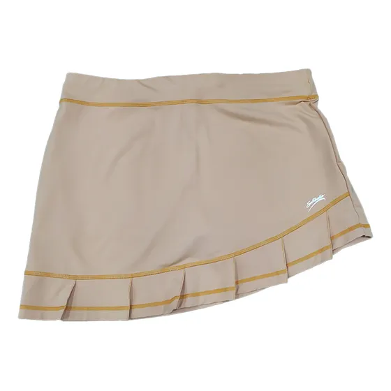 Falda De Tenis Naranja Para Dama - Sofibella