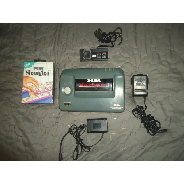 Consola Sega Master System Ii 8kb Color  Negro