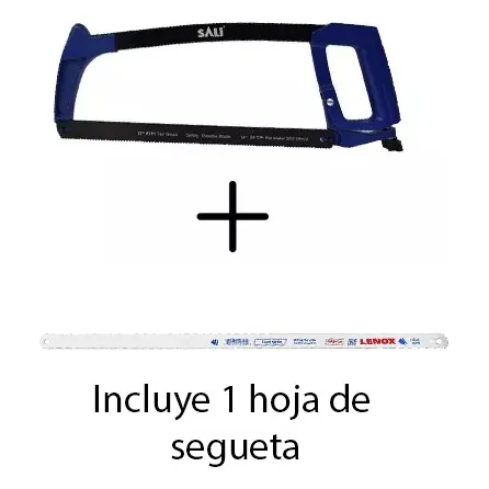 Arco De Segueta  12 Pulgagas + 3 Hojas De Regalo