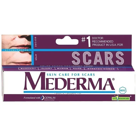 Crema Para Cicatrices Quemaduras Estrías Acné Mederma Scars
