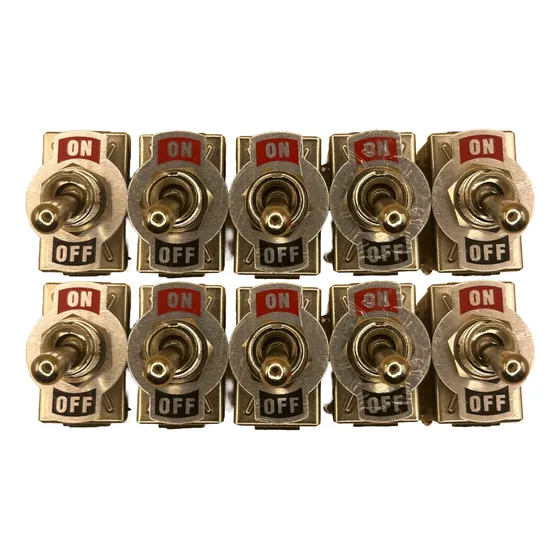 Interruptor Cola De Rata On-off, 2p+1t Inestable C5r21b 10pz