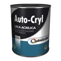 Laca Acabado Transparente Acrilico  Autocryl  1 Galón