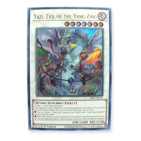 Yugi-oh! Yazi Evil Of The Yang Zing Gfp2-en131 Ultra