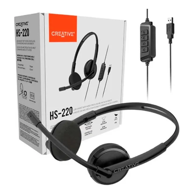 Auricular Creative Hs-220 Noise Cancelling